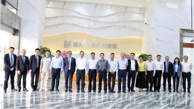 中国环境监测总站及省市区领导一行莅临PA直营环境调研指导